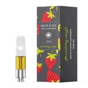 Strawberry Cough Delta 8 THC Vape Cartridge UK