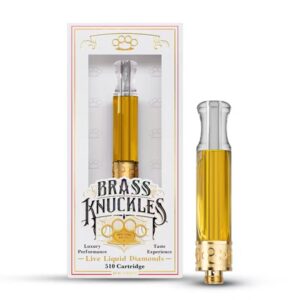Brass Knuckles Gas Face Live Liquid Diamonds