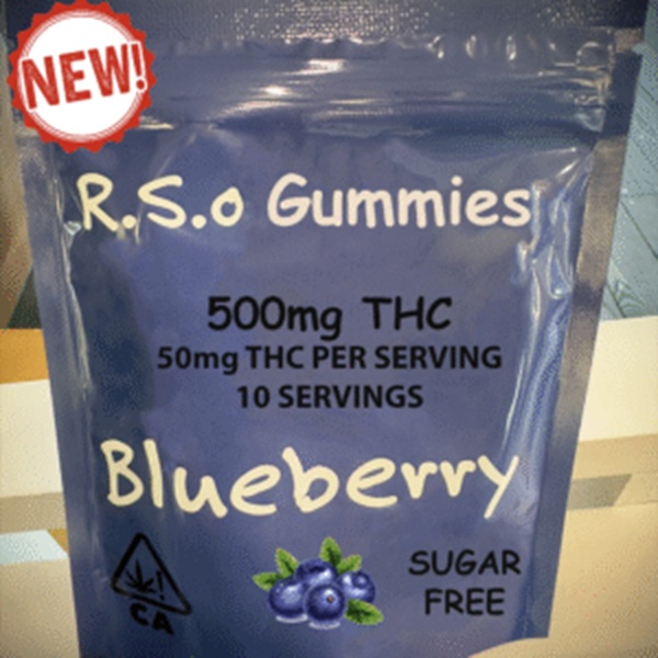 RSO Blueberry Gummies RSO Blueberry Gummies