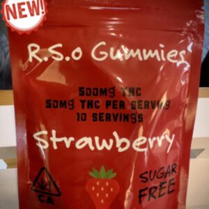 RSO Strawberry Gummies